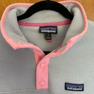 Patagonia light synchilla fleece snap pullover